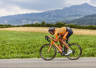 Image showing The Cyclist Mikel Astarloza