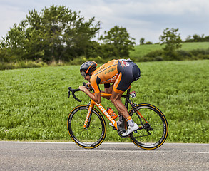 Image showing The Cyclist Mikel Astarloza