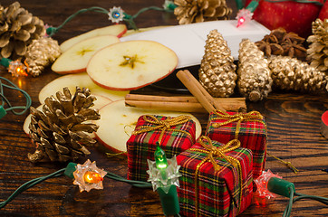 Image showing Christmas still life