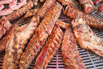 Image showing Pork ribs