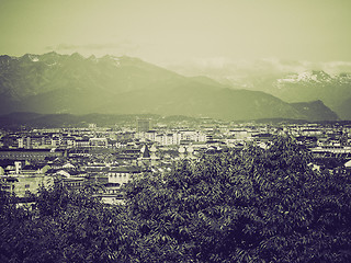 Image showing Vintage sepia Turin, Italy