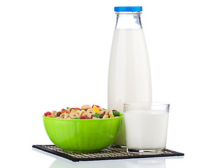 Image showing Bottle of milk