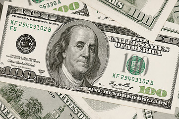 Image showing Dollars background