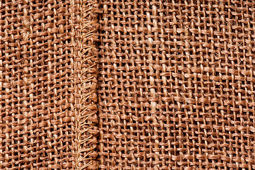 Image showing Burlap texture