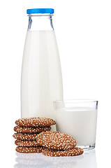 Image showing Bottle of milk