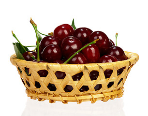 Image showing Sweet cherries