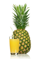 Image showing Pineapple juice