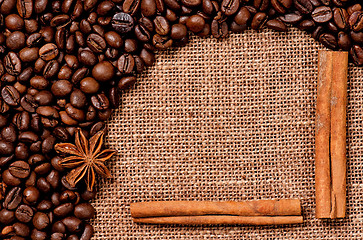 Image showing Coffee background