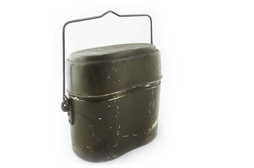 Image showing army food container