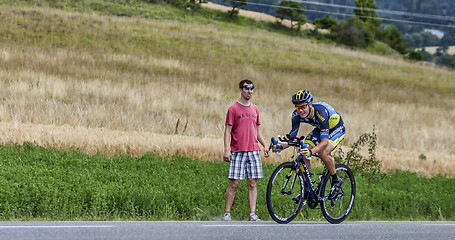 Image showing The Cyclist Nicolas Roche