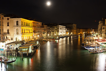 Image showing Venice at night