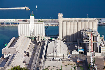 Image showing Barcelona port