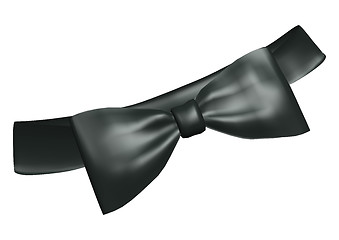 Image showing Classic Black Bowtie