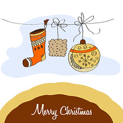 Image showing Christmas card