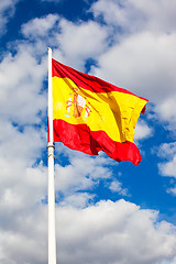 Image showing Spanish flag