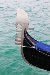 Image showing Gondolas in Venice