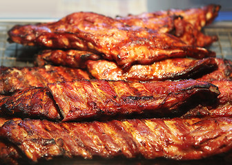 Image showing fried pork