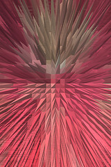 Image showing Red abstract background