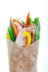 Image showing Turkey Wrap