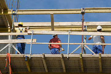 Image showing Construction workers