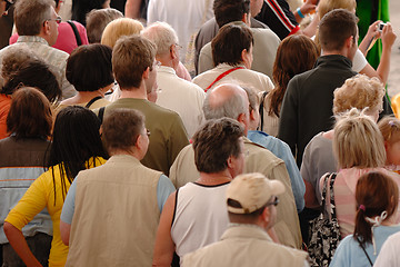 Image showing Crowd of people