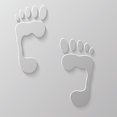 Image showing  footprint