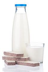 Image showing Bottle of milk