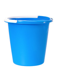 Image showing Blue bucket