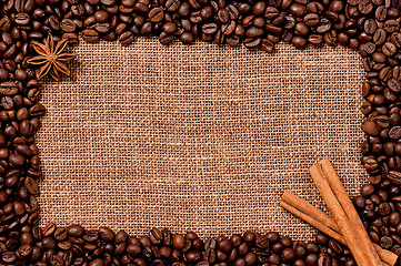 Image showing Coffee background