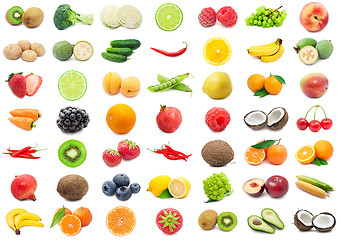 Image showing Fruits and Vegetables