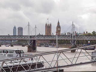 Image showing River Thames in London