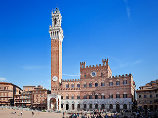 Image showing Tower in Siena Italy