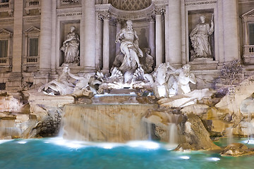 Image showing Fountain di Trevi