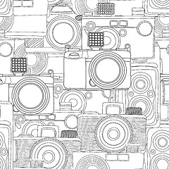 Image showing Seamless photography pattern