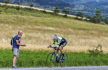 Image showing The Cyclist Robert Gesink 