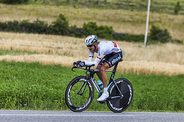 Image showing The Cyclist Peter Velits