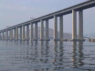 Image showing Rio-Niterói Bridge