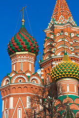 Image showing Saint Basil Cathedral  in Moscow