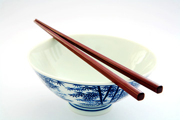 Image showing Empty rice bowl