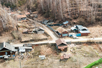 Image showing old part of tobolsk town, Russia