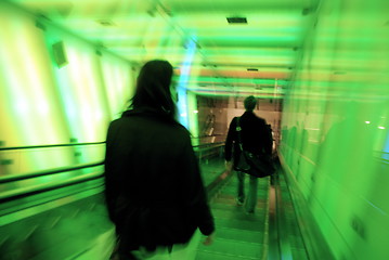 Image showing Step into the surreal world of Nydalen tube