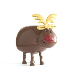 Image showing Christmas Toy Reindeer