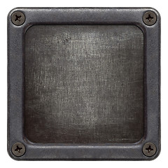 Image showing Metal plate