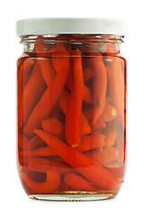 Image showing Red peppers