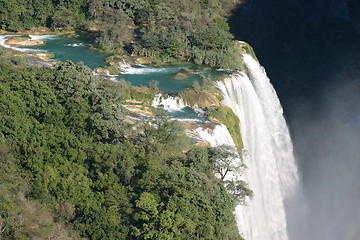 Image showing Tamul waterfall in Huasteca, Mexico