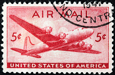 Image showing US Airmail Stamp
