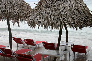 Image showing Bad weather on Punta Mita, Mexico