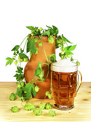 Image showing Beer still life