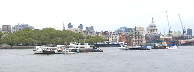 Image showing River Thames in London