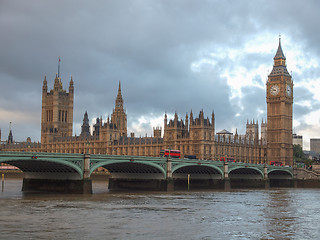 Image showing Westminster Bridge